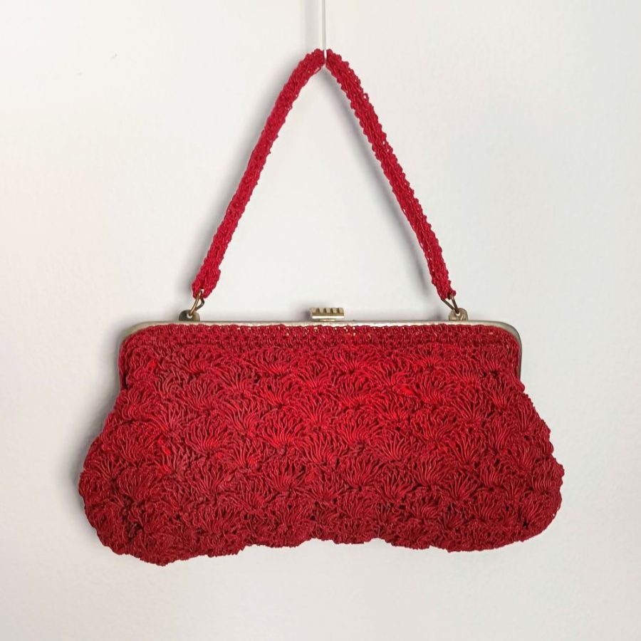 Pochette perline vintage 1960s