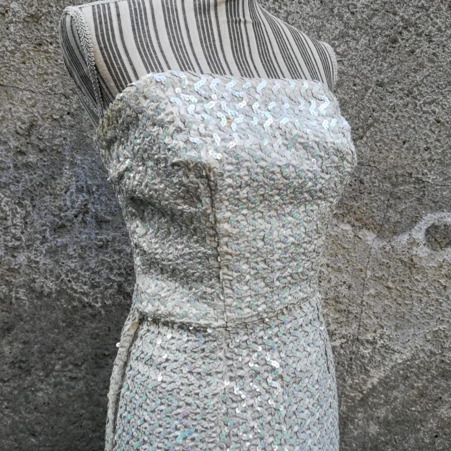Vestito da sera vintage 1960s - immagine 2