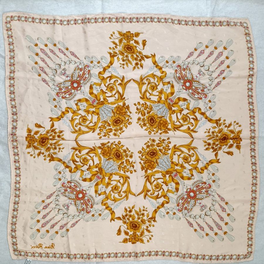 foulard vintage in seta