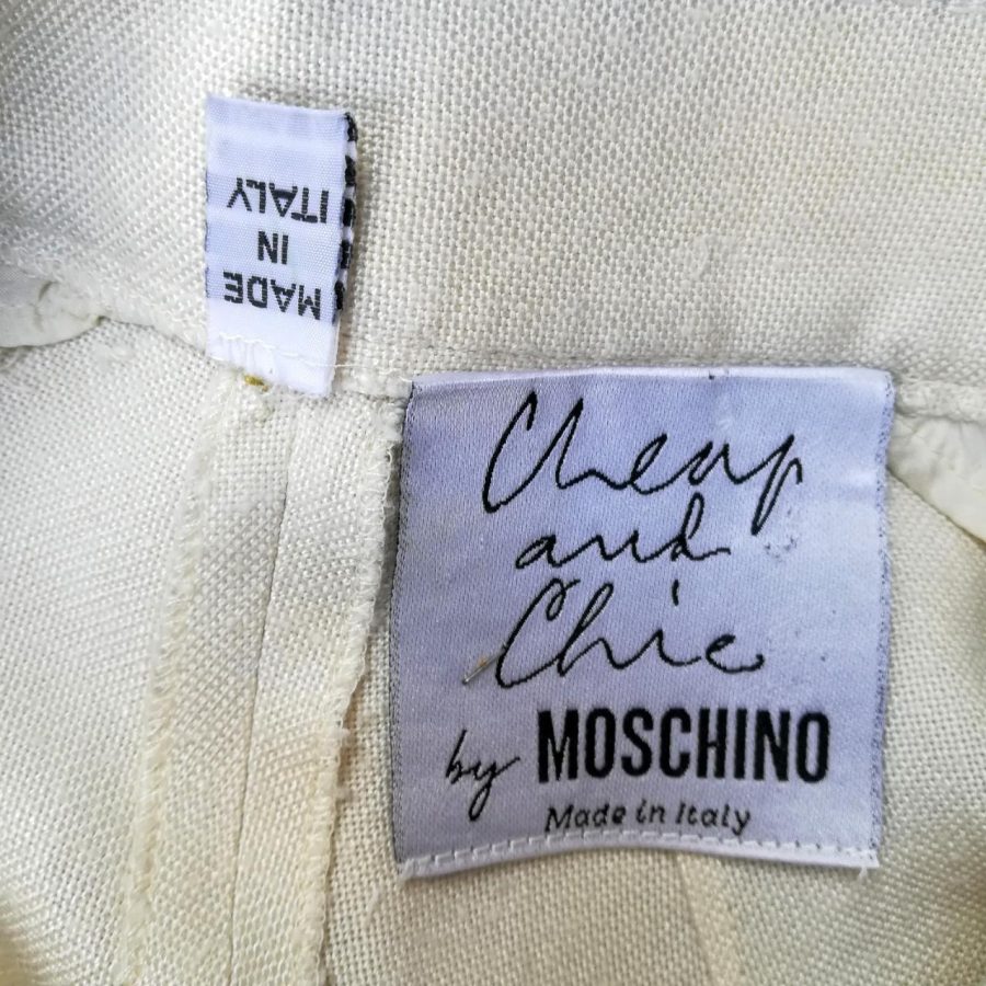 shorts bianchi moschino