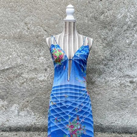 summer dress vintage lungo