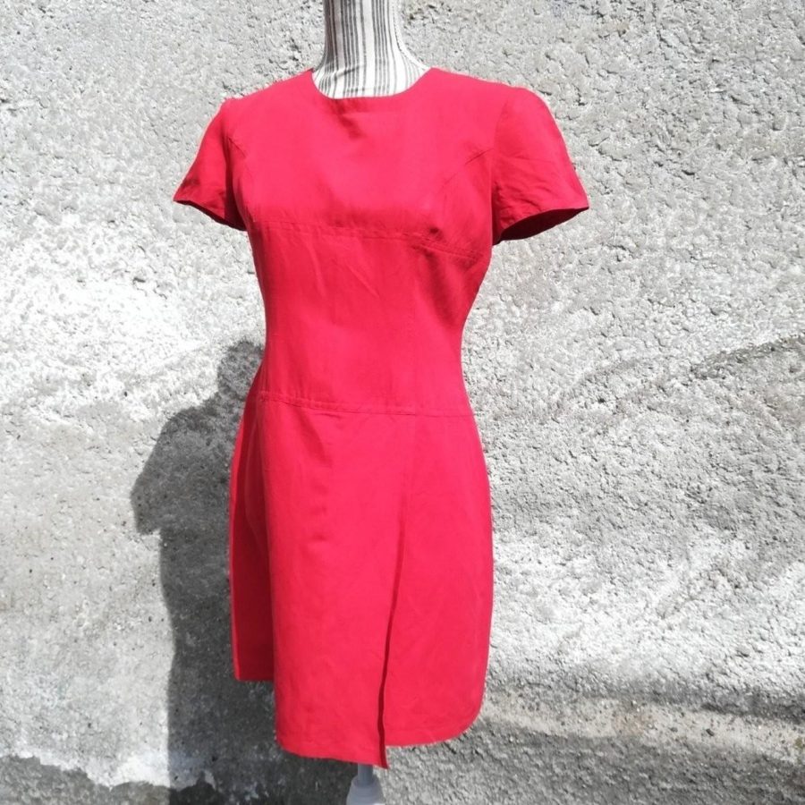 Vestito rosso vintage anni 90