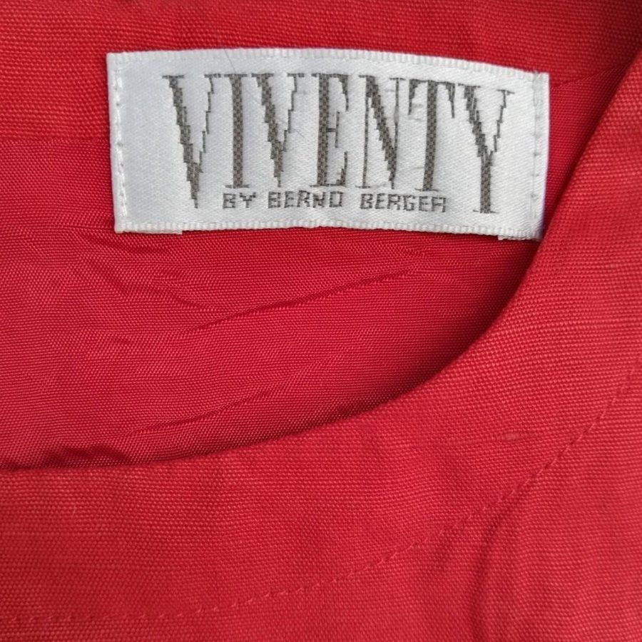 Vestito rosso vintage anni 90 - immagine 3