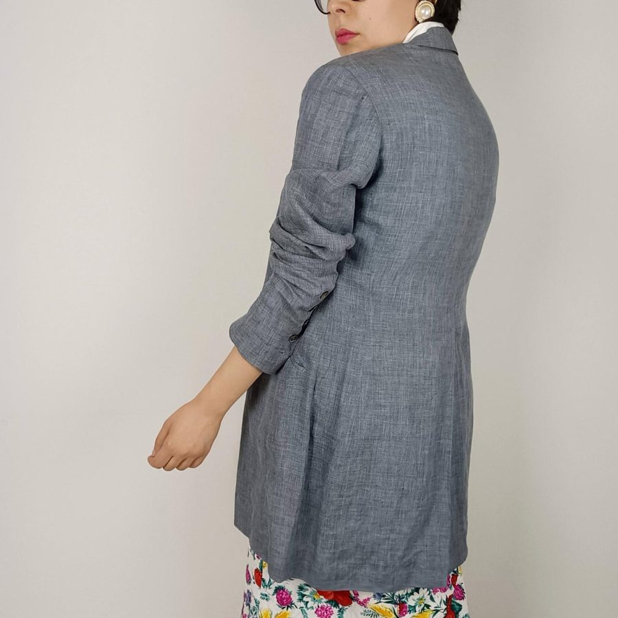 blazer donna in lino
