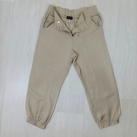 pantaloni jogger in seta