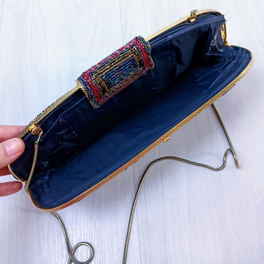 borsa da cerimonia ricamata