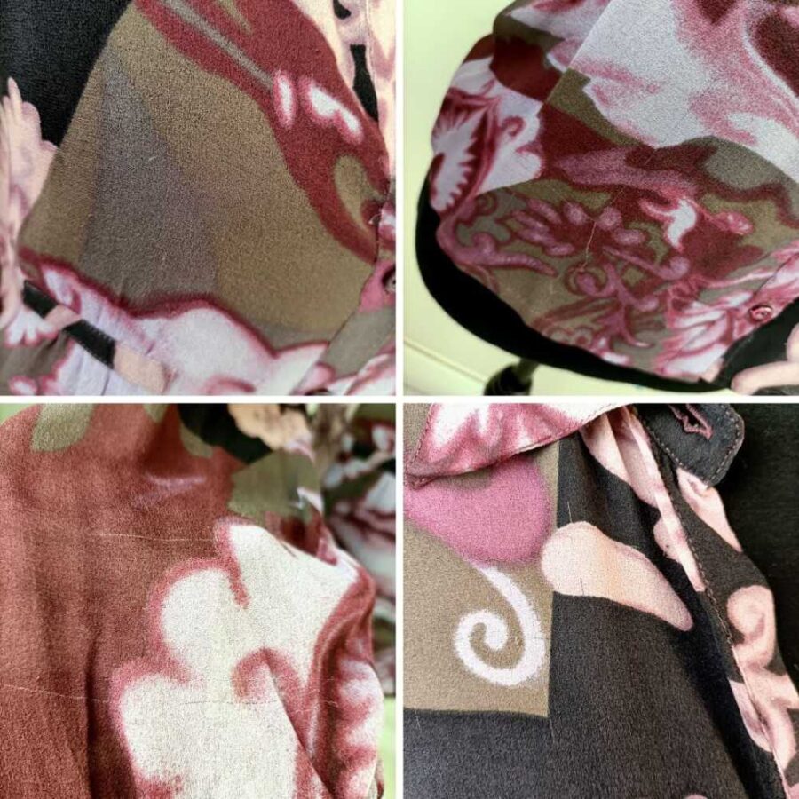 camicia viola vintage