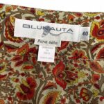 Gonna a fiori corta Blunauita per outfit estivo Pomella Vintage Shop
