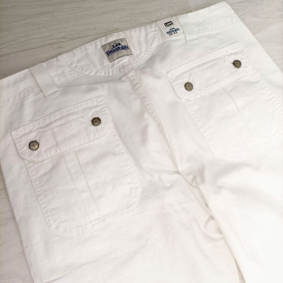 pantaloni bianchi vintage