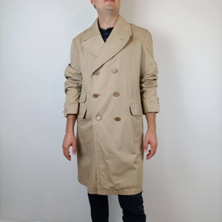 Balmain uomo vintage trench