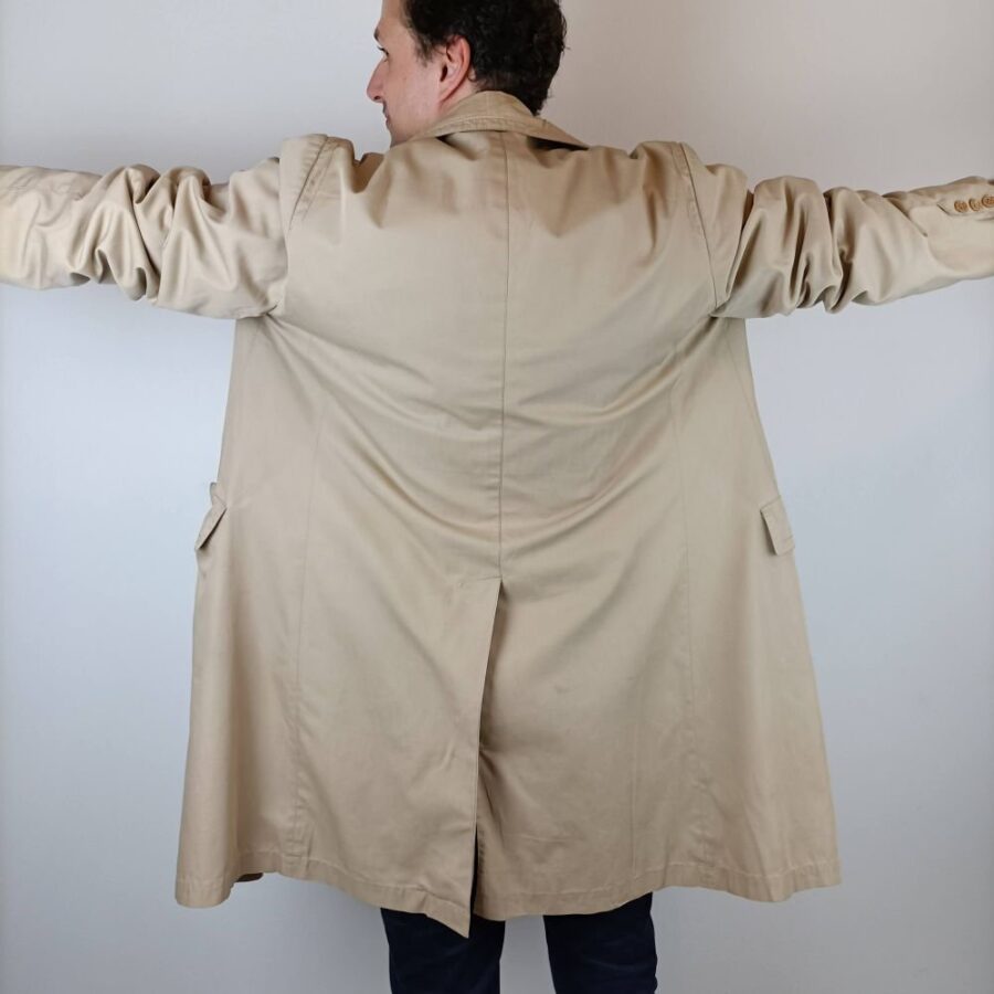 Balmain uomo vintage trench - immagine 5
