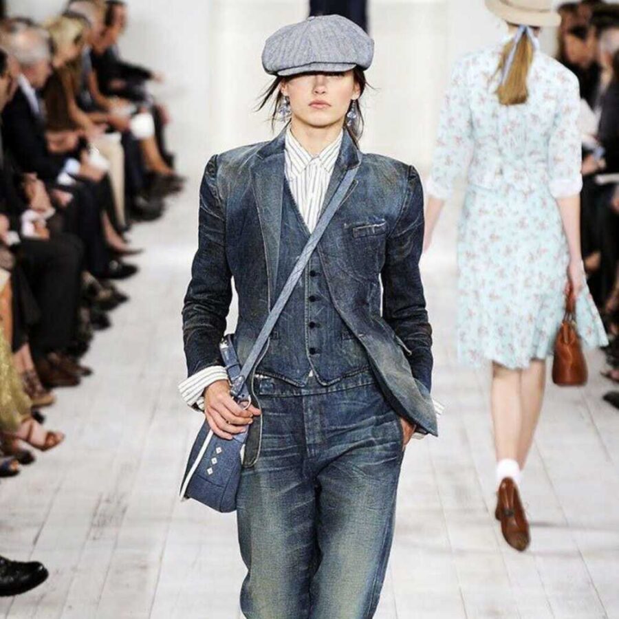 Ralph Lauren blazer denim preloved - immagine 6