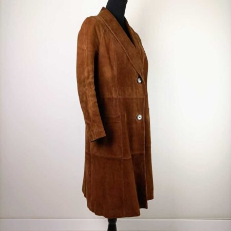 cappotto boho marrone