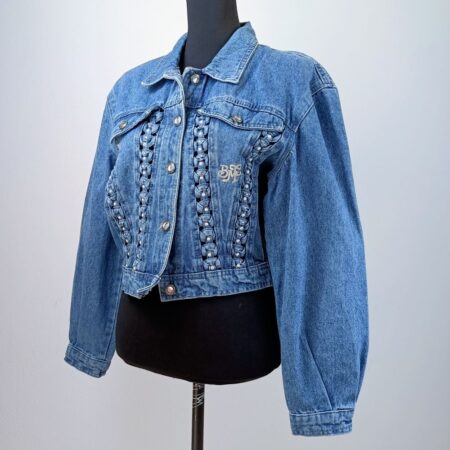Giacca jeans donna vintage 90s
