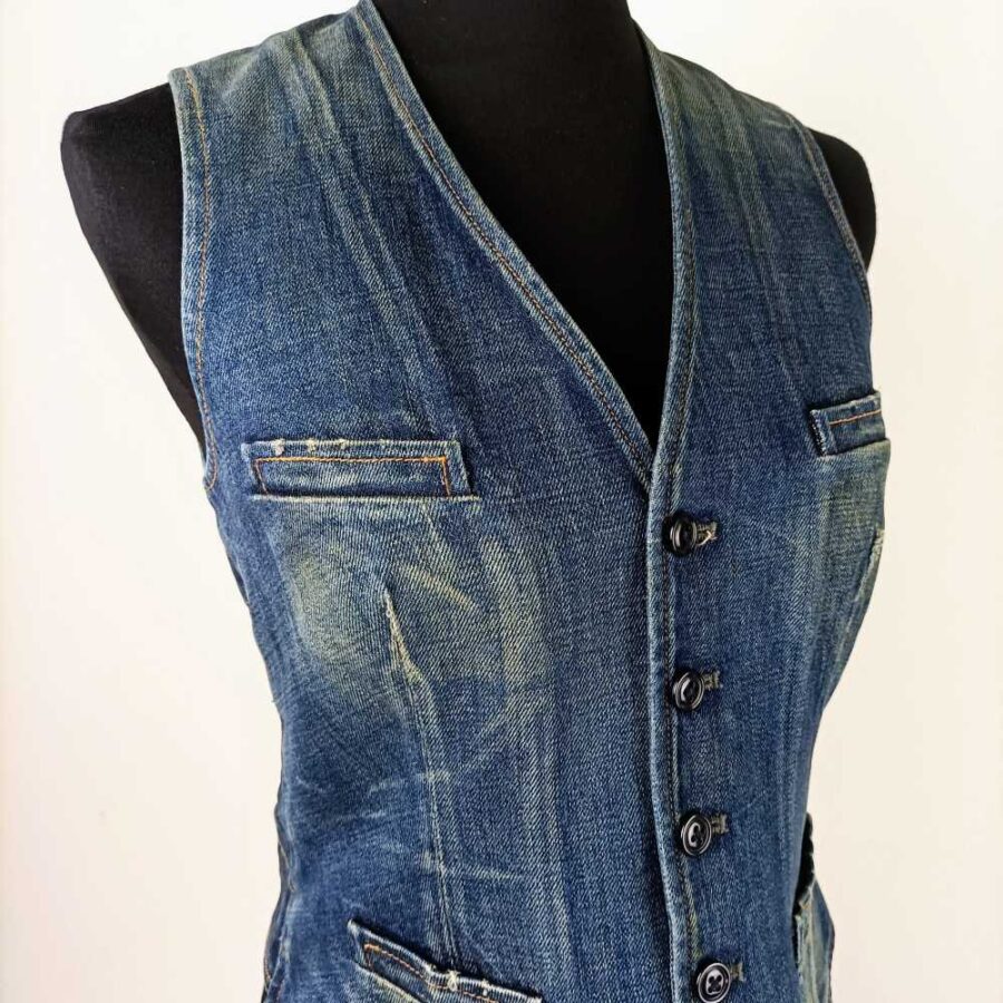 gilet denim preloved