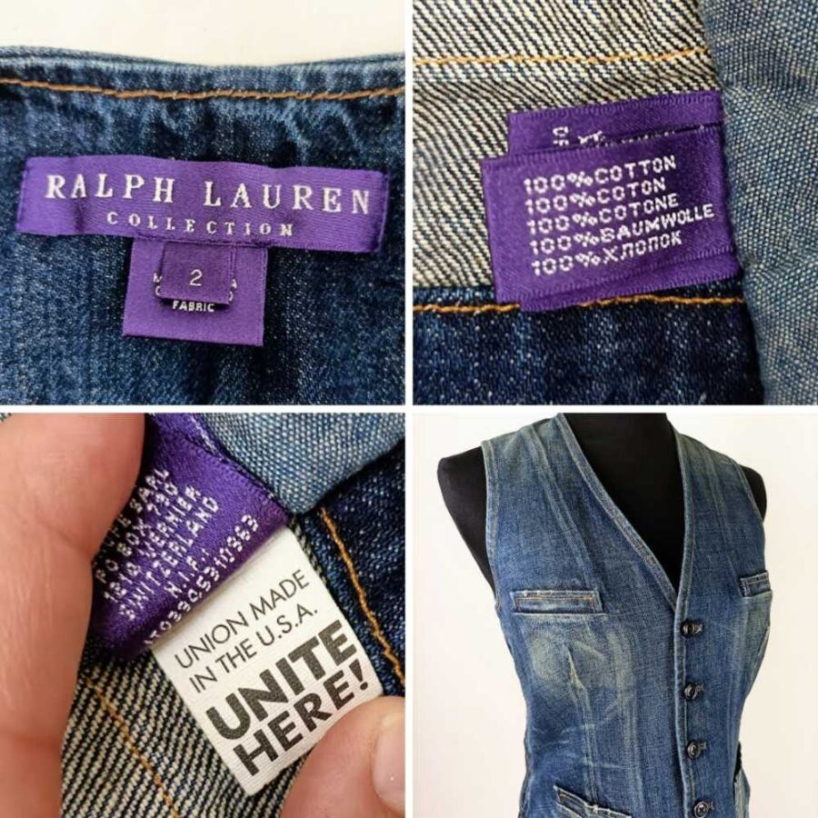Ralph Lauren gilet jeans