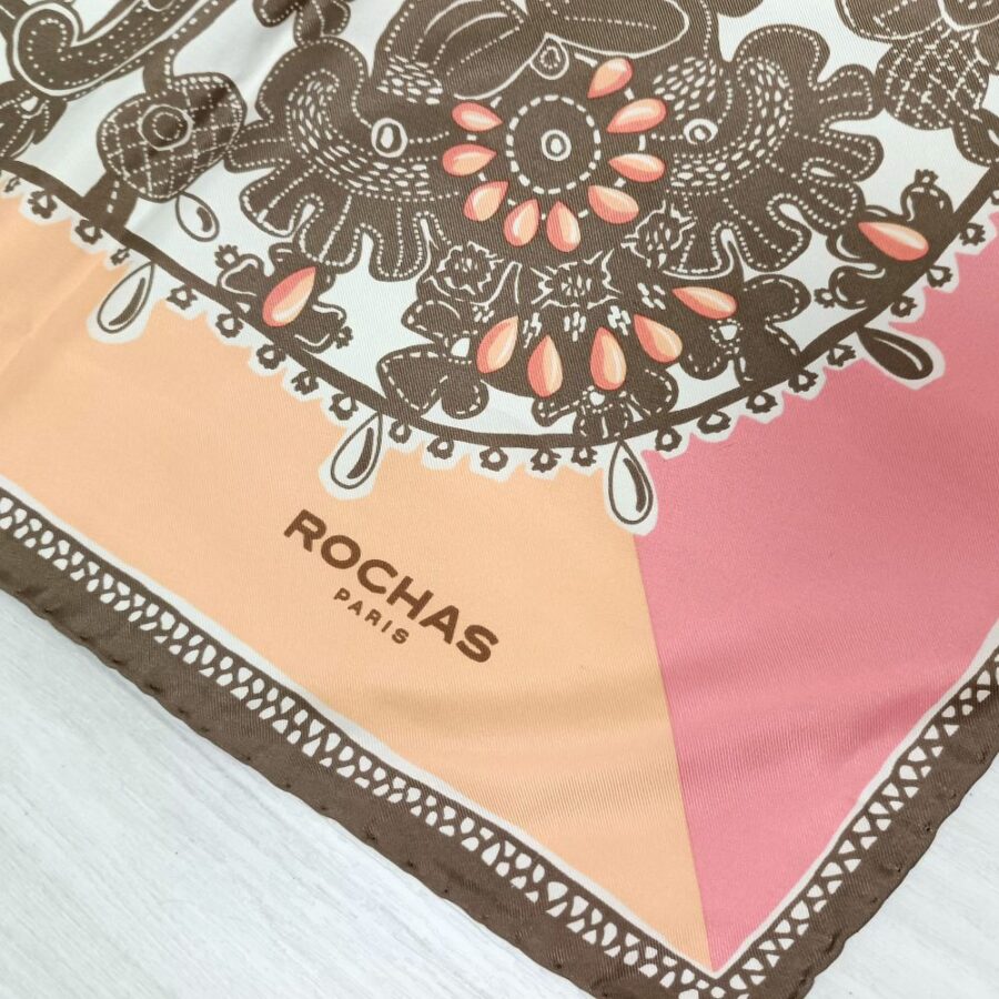 foulard vintage rosa