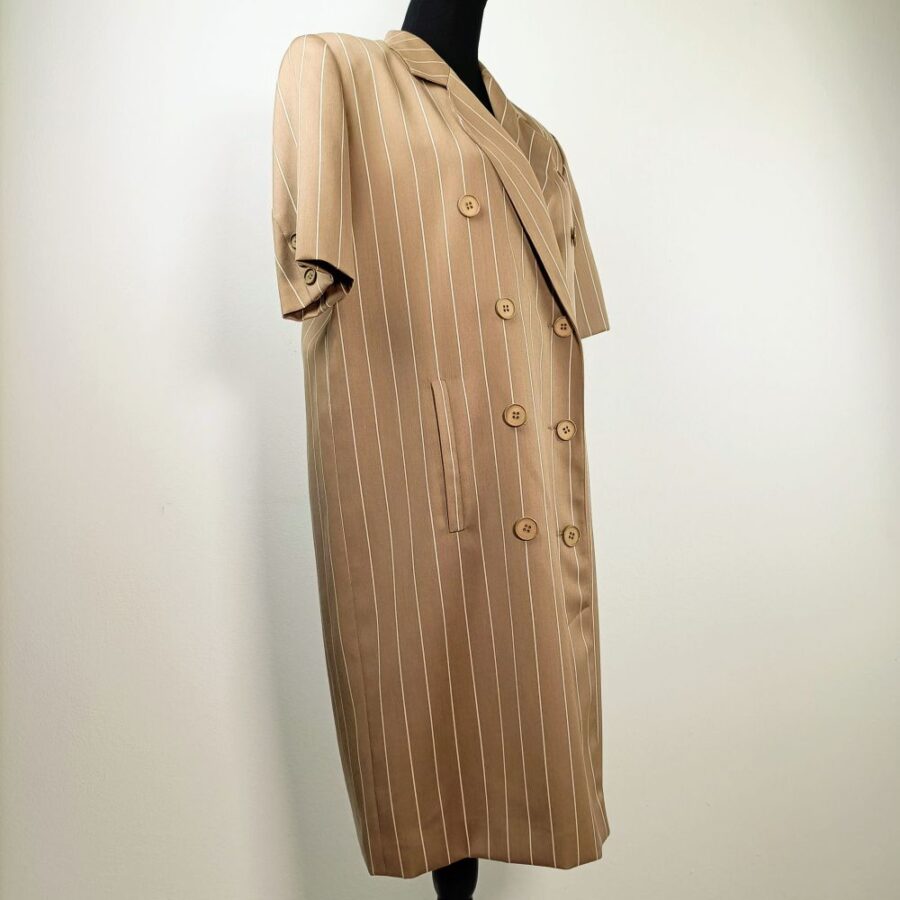 vintage pinstripe dress