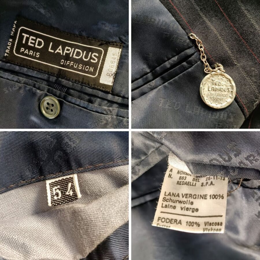 vintage jacket Ted Lapidus