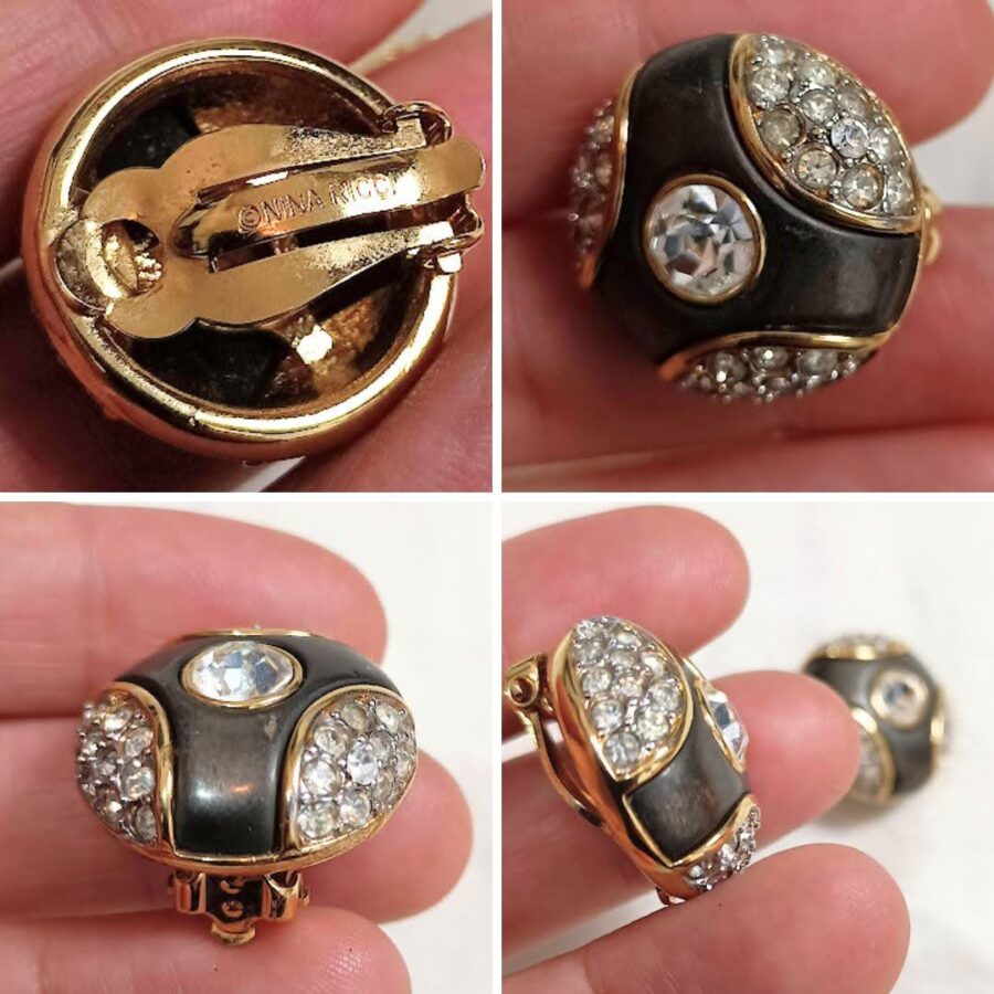 Nina Ricci vintage earrings