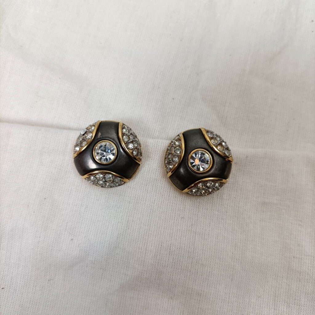 Orecchini A Clip In Stile Vintage Vendita Online - Foto 9