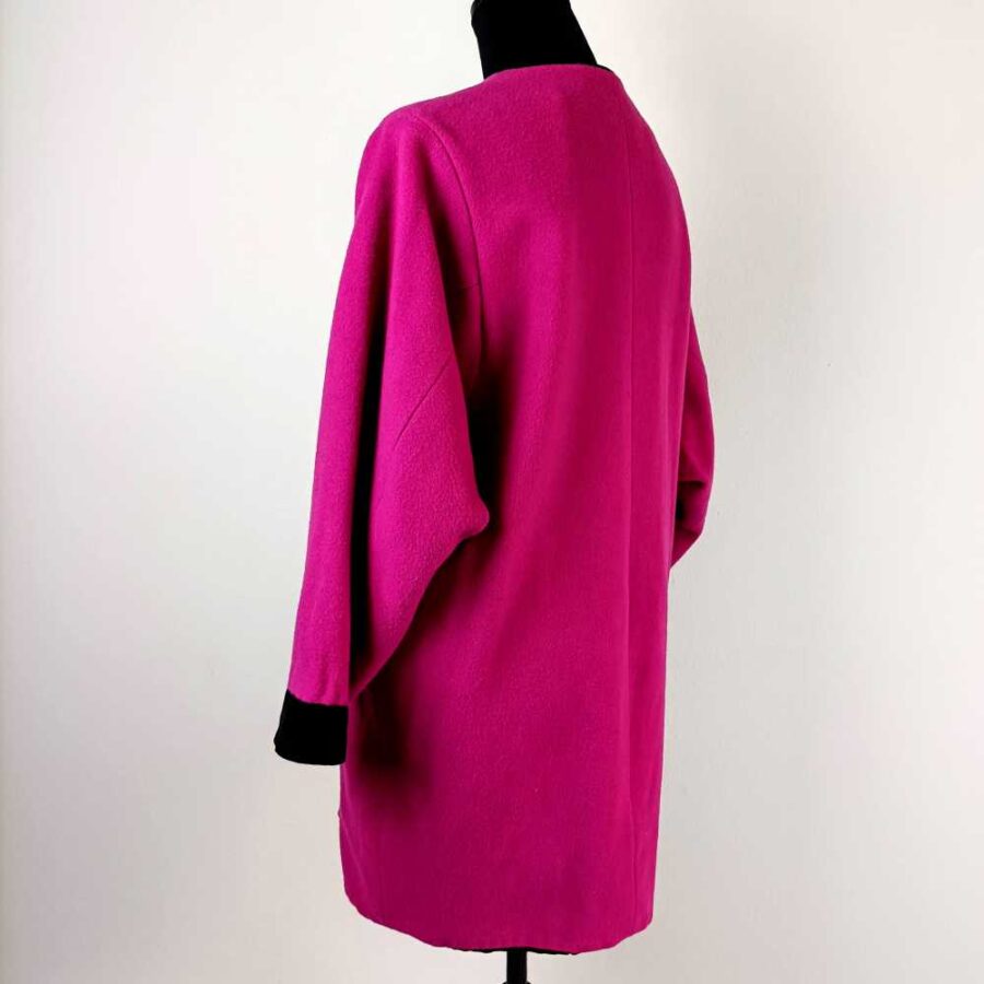 ysl rive gauche wool coat