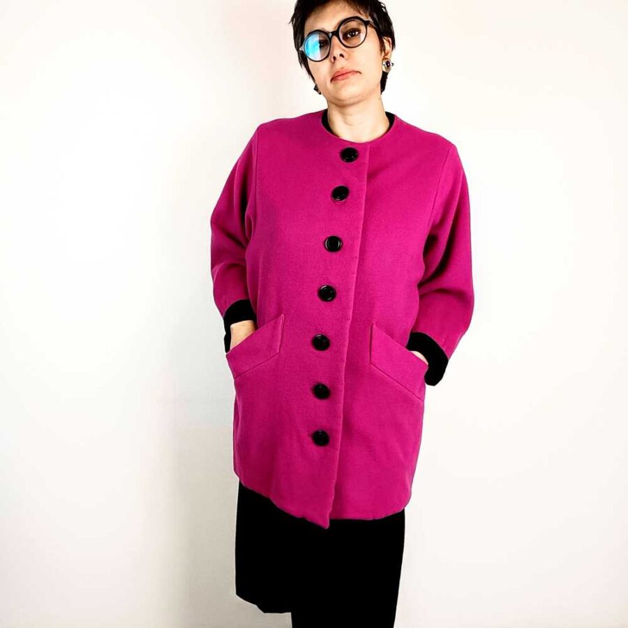 cappotto ysl vintage da sfilata