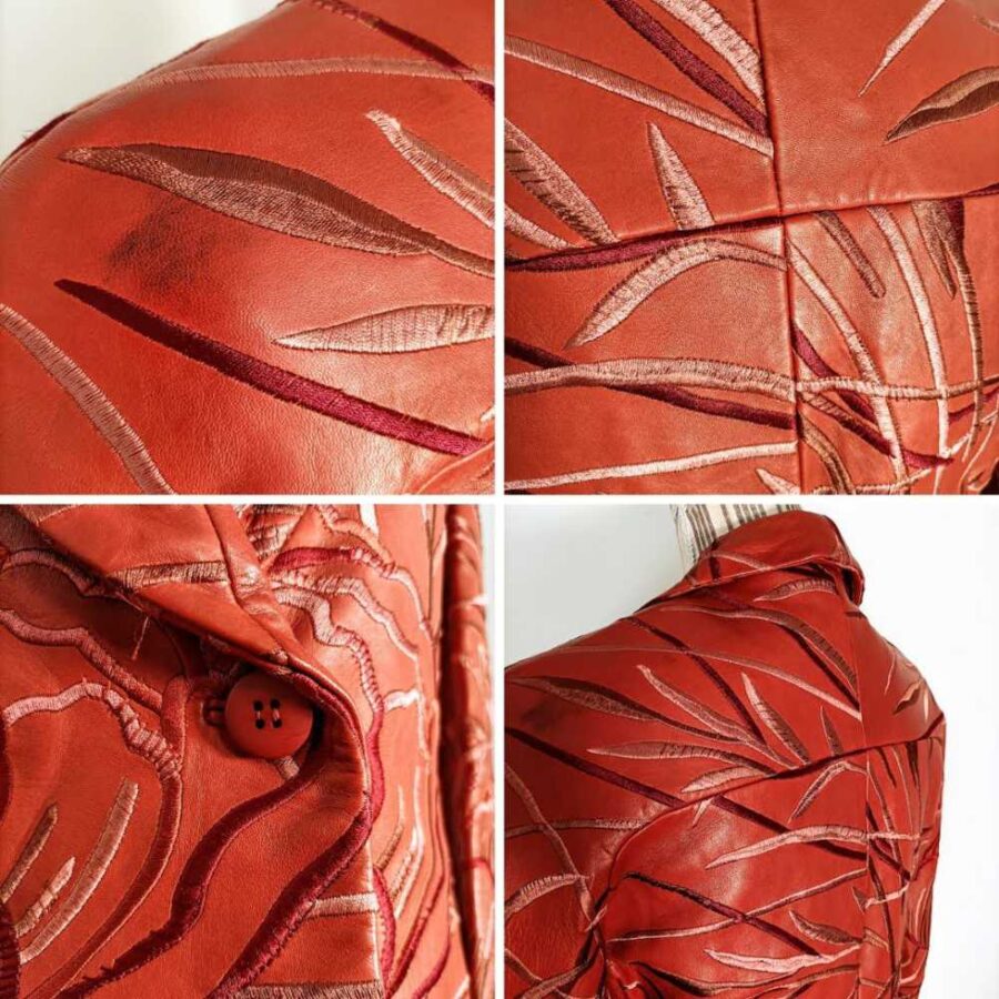 Vintage leather jacket Valentino