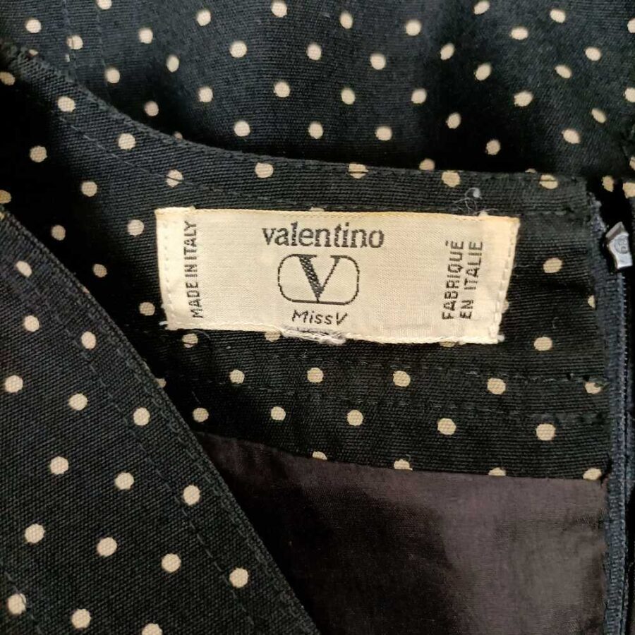 Valentino polka dot vintage dress