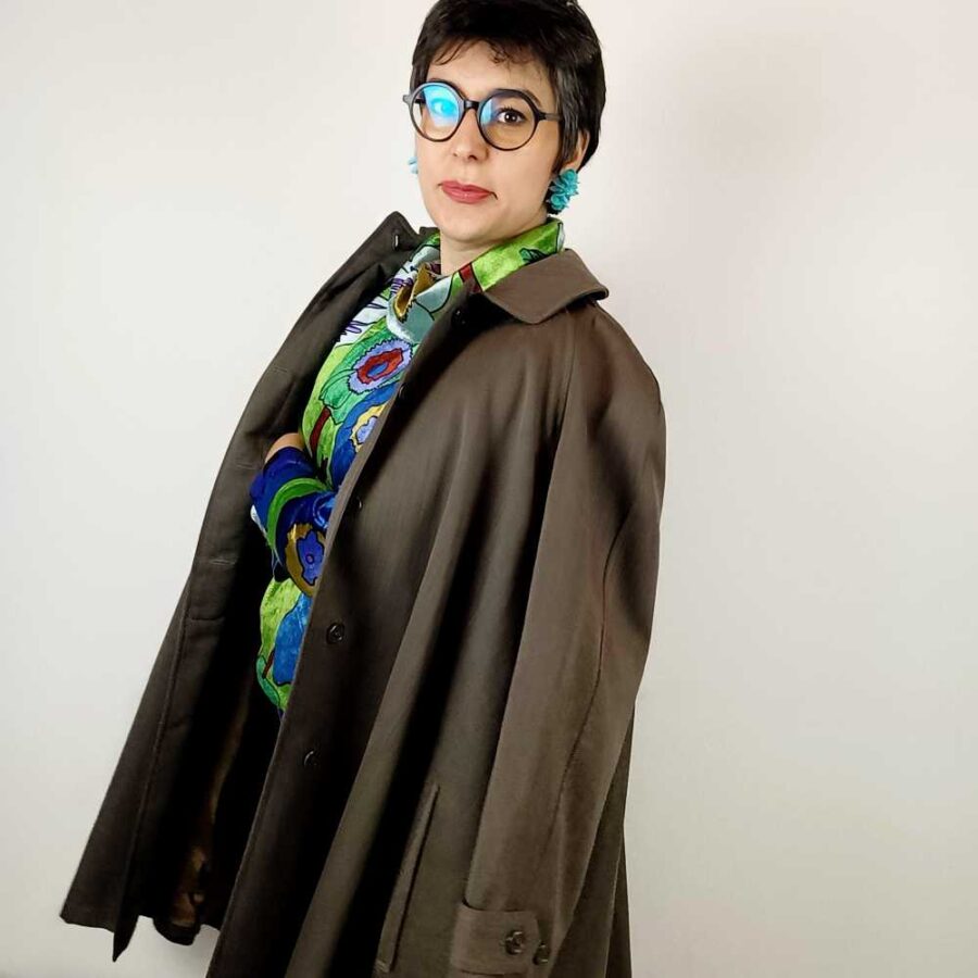 Kenzo vintage cappotto lungo donna - immagine 7