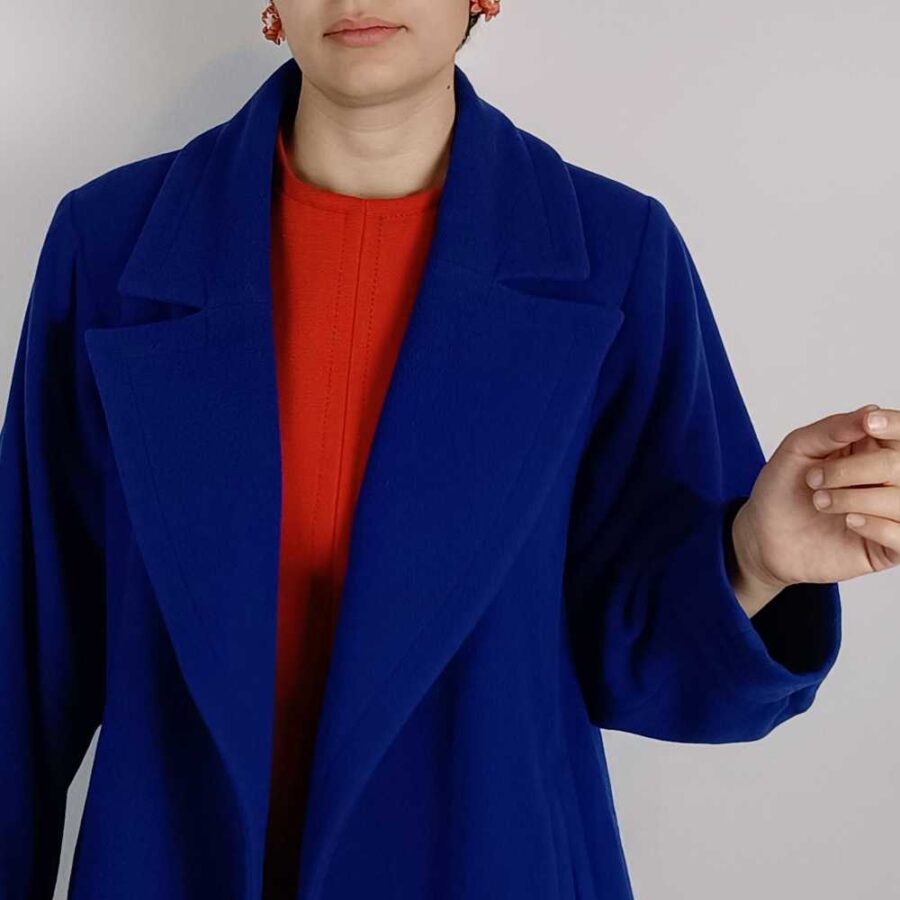 Vintage wool coat Yves Saint Laurent