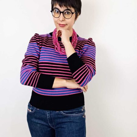 Yves Saint Laurent Tricots maglione a righe