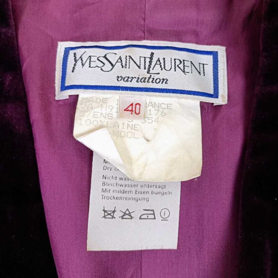 YSL Variation label