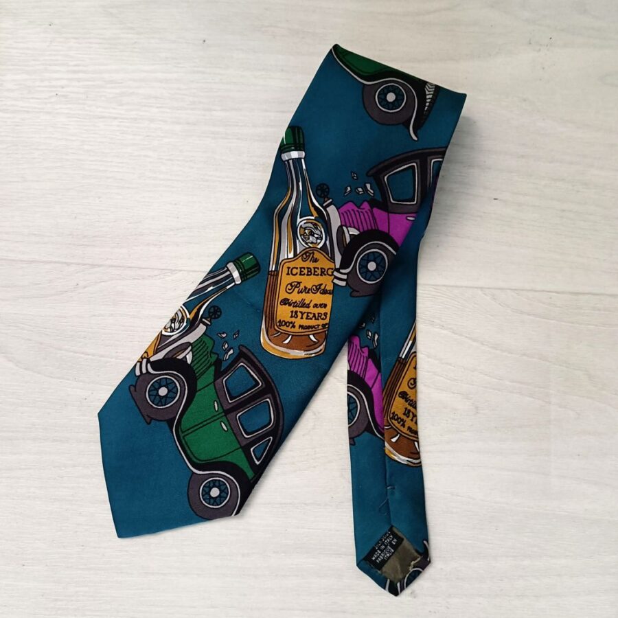 cravatta seta vintage