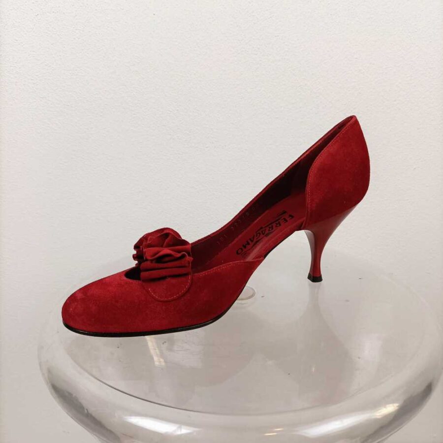 red party shoes vintage