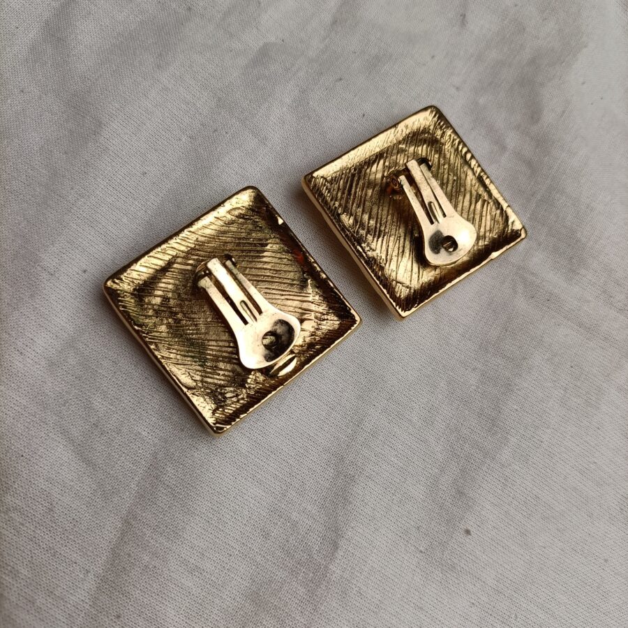 Orecchini YSL quadrati - immagine 7