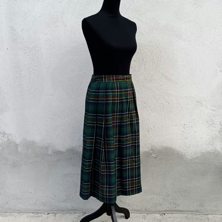 kilt donna scozzese vintage