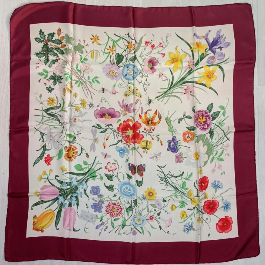 Gucci vintage foulard carré