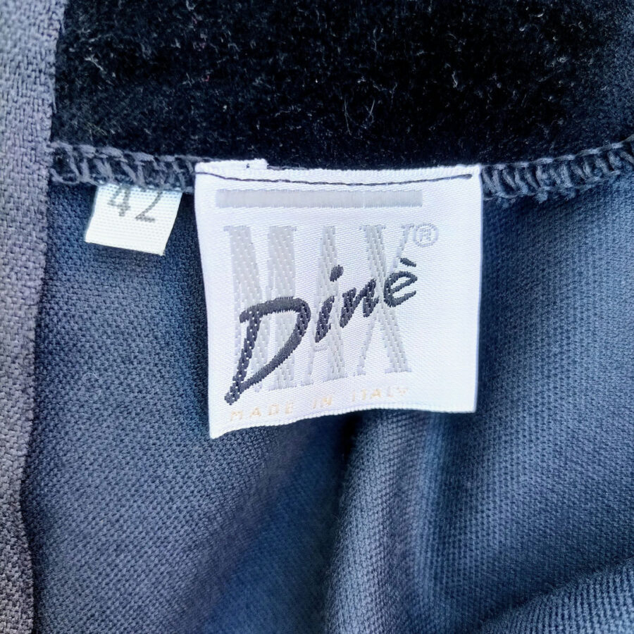 Abito elegante vintage in broccato Max Dinè - immagine 7