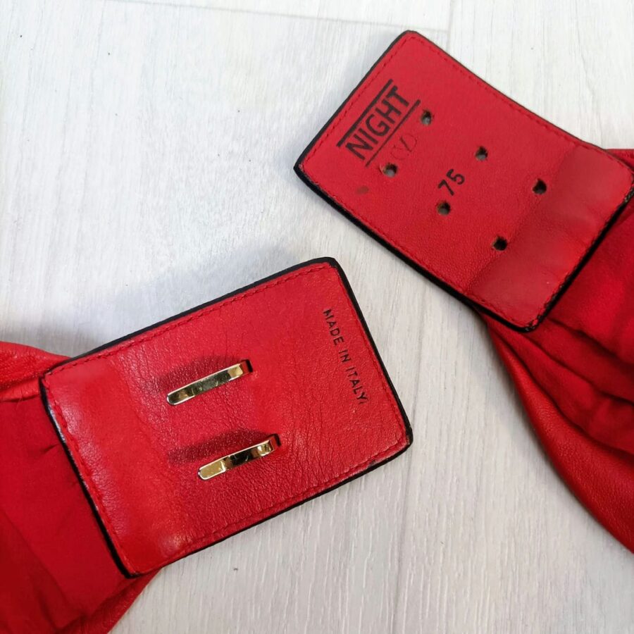 Cintura Valentino rossa vintage - immagine 11