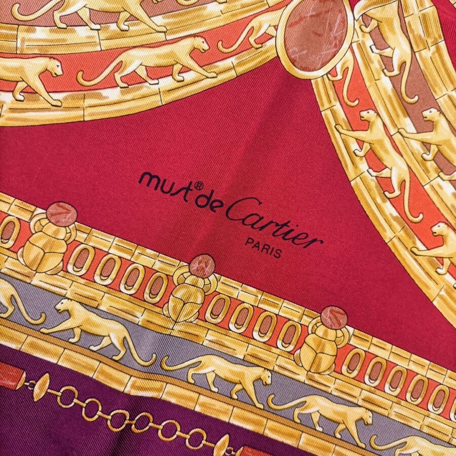 Cartier vintage scarf