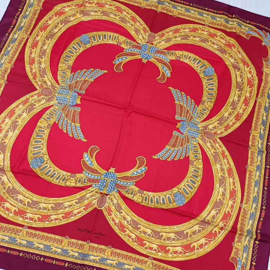 cartier foulard vintage