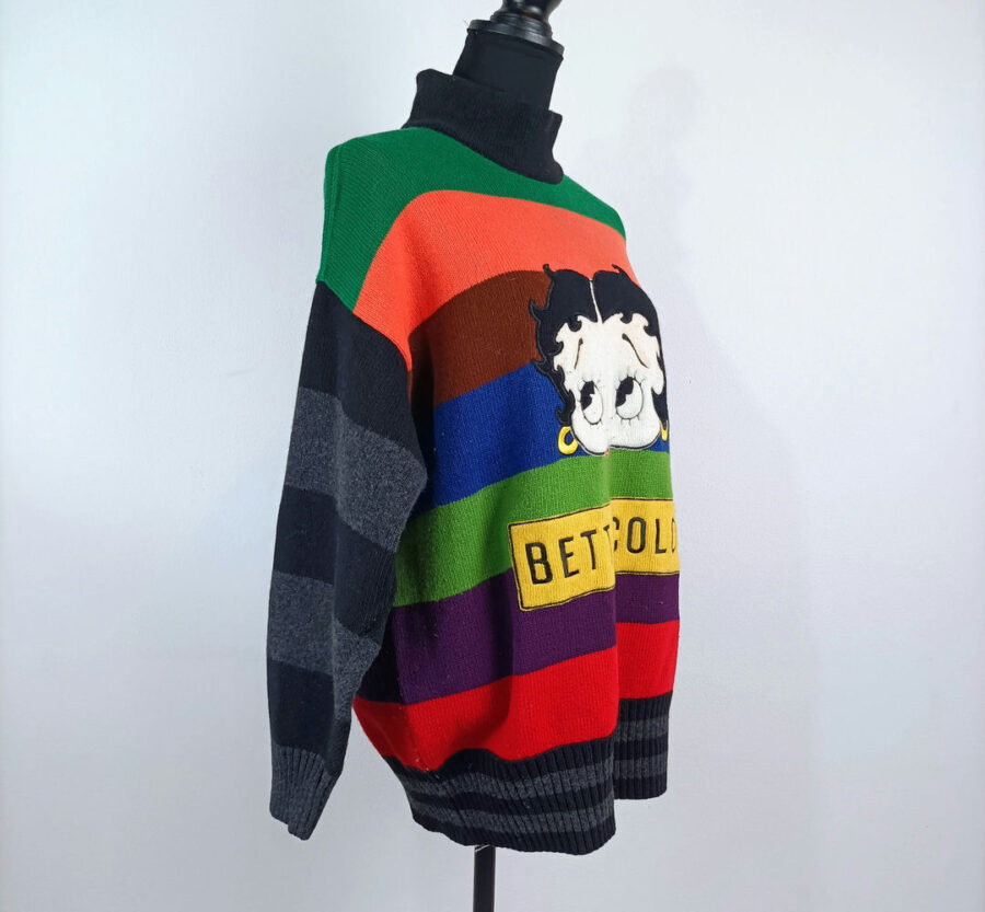 betty boop maglione