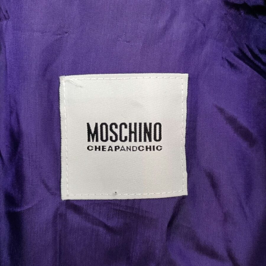 Outfit viola giacca Moschino Cheap and Chic - immagine 2