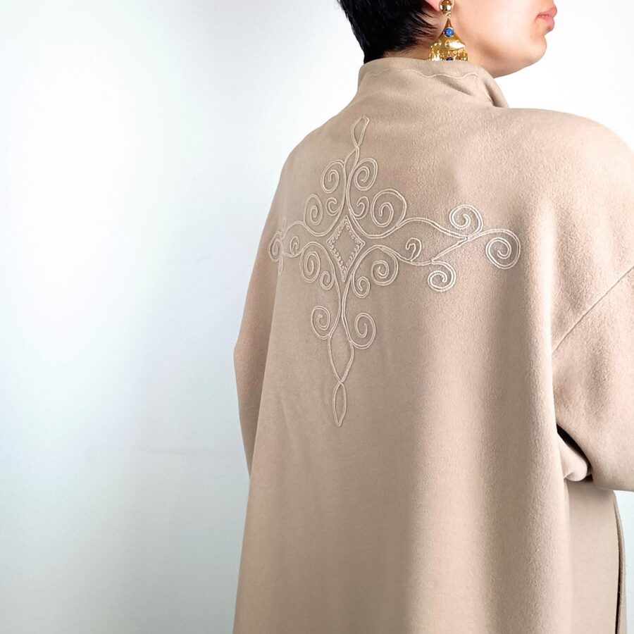 Cappotto senza bottoni Byblos 90s - immagine 4