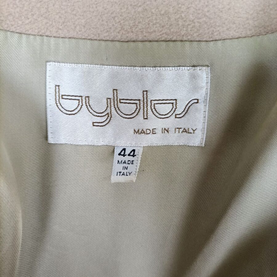 Cappotto senza bottoni Byblos 90s - immagine 2