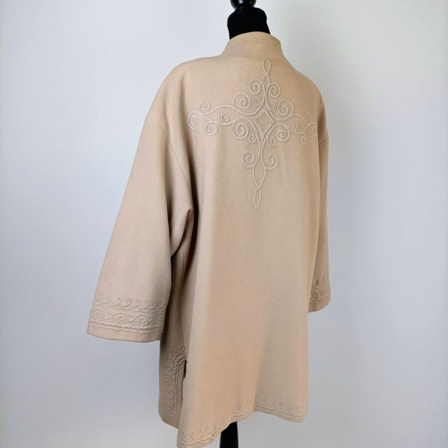 Cappotto senza bottoni Byblos 90s - immagine 8