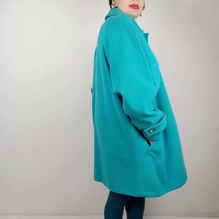 cappotto color Tiffany