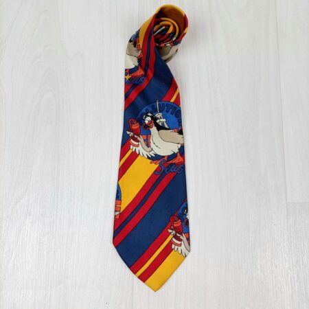 cravatta fantasia vintage colorata