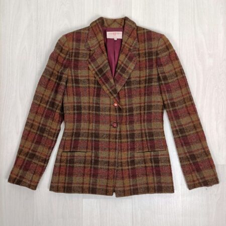 Emanuel Ungaro giacca tartan vintage